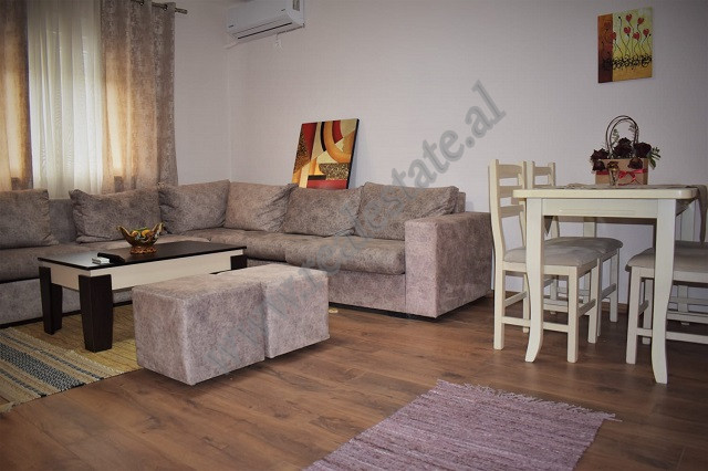 Two bedroom&nbsp;apartment for rent in Kongresi i Lushnje street, Tirana.
The apartment is position